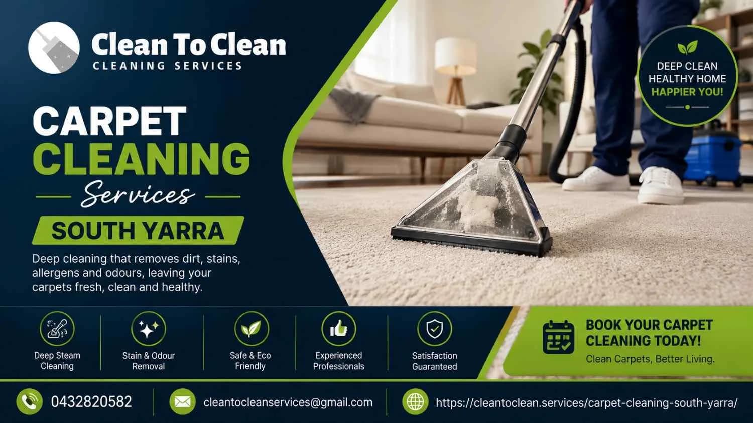 carpet cleaning services South Yarra 