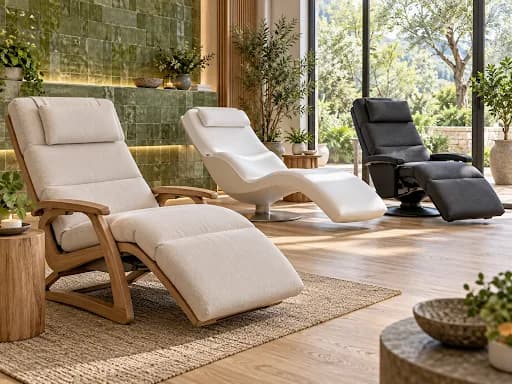 7 Relaxation Loungers for Ultimate Comfort and Spa Wellness 
