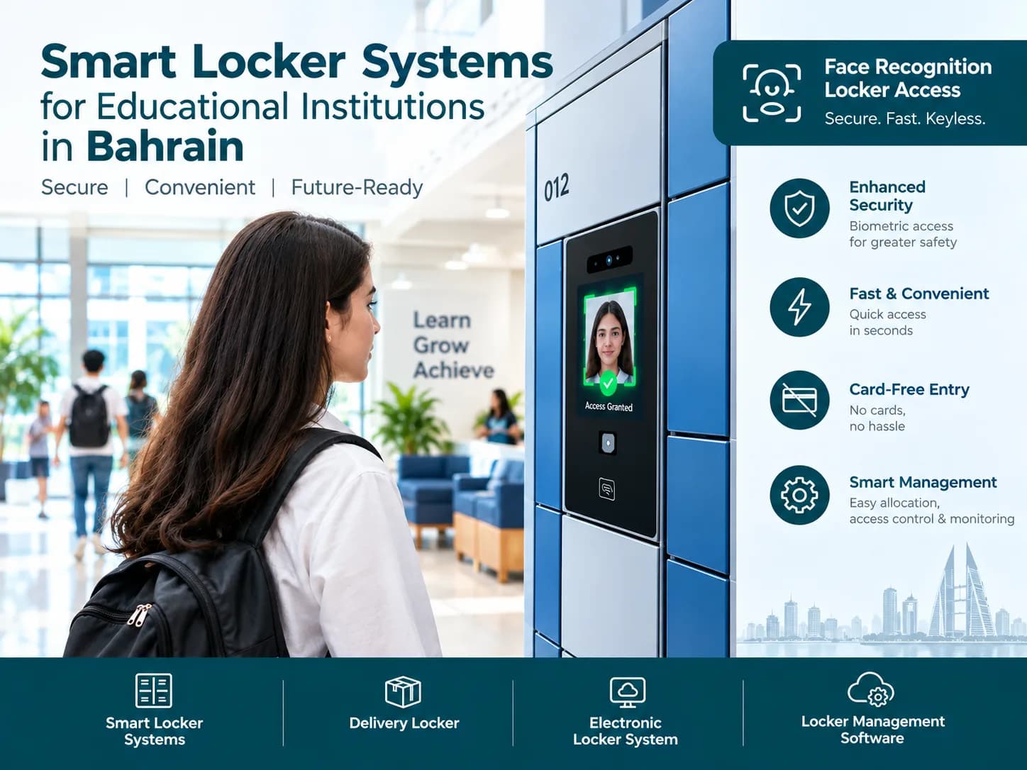  Smart Locker System UAE for Businesses