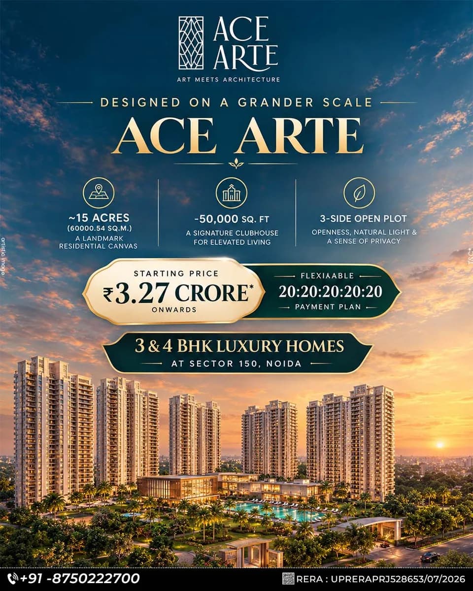 Ace arte apartments in noida
