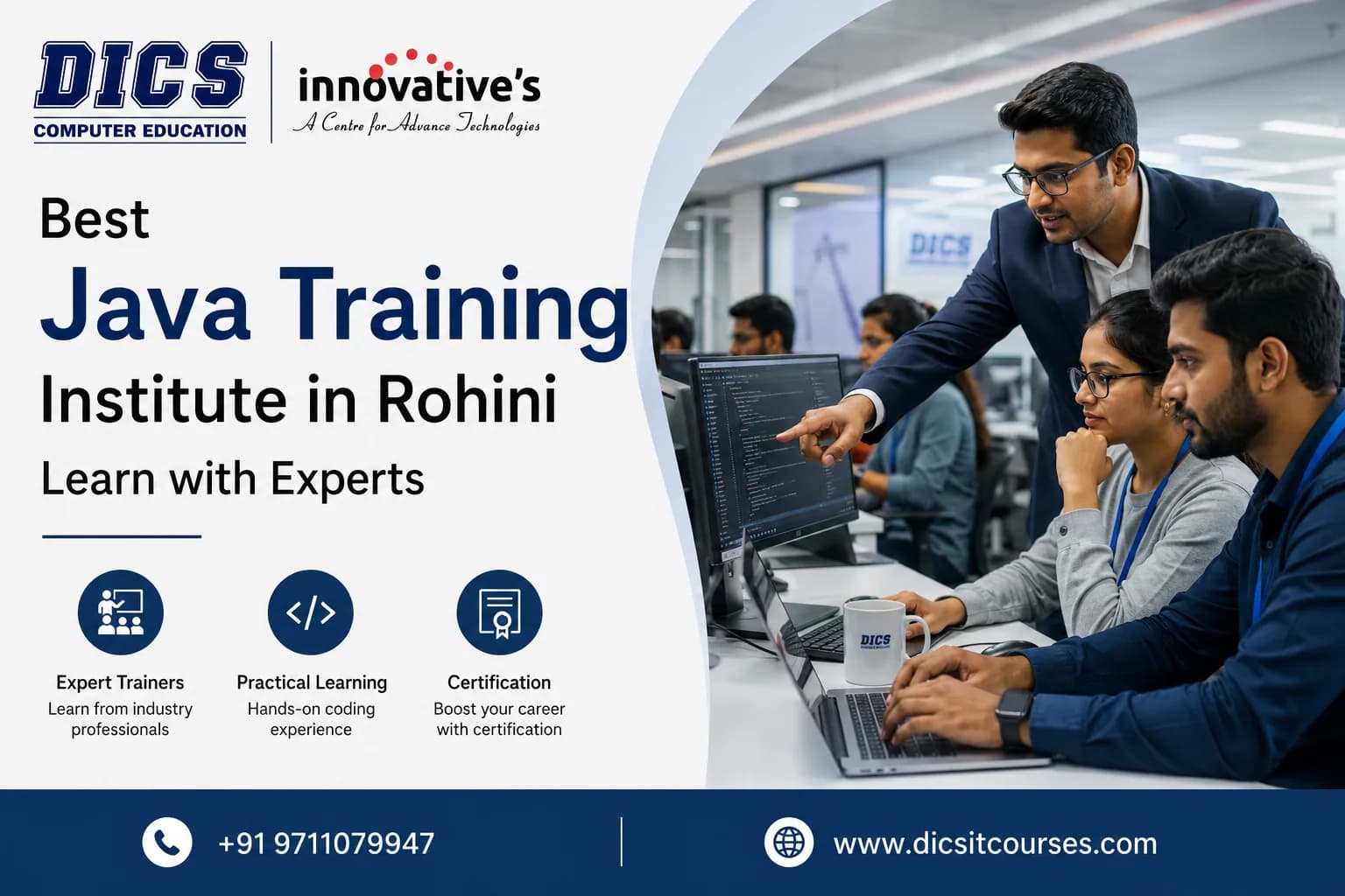 Best Java Training Institute in Rohini Learn with Experts
