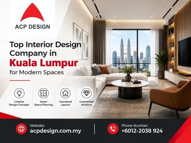 Interior Design Company in Kuala Lumpur for Stylish and Functional Spaces