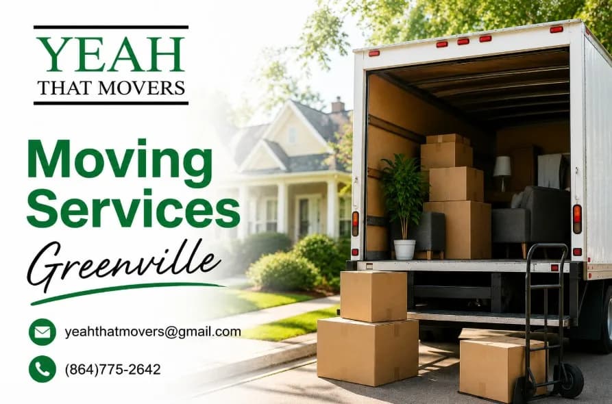 Moving Services Greenville SC: Local and Long-Distance Movers at Yeah That Movers