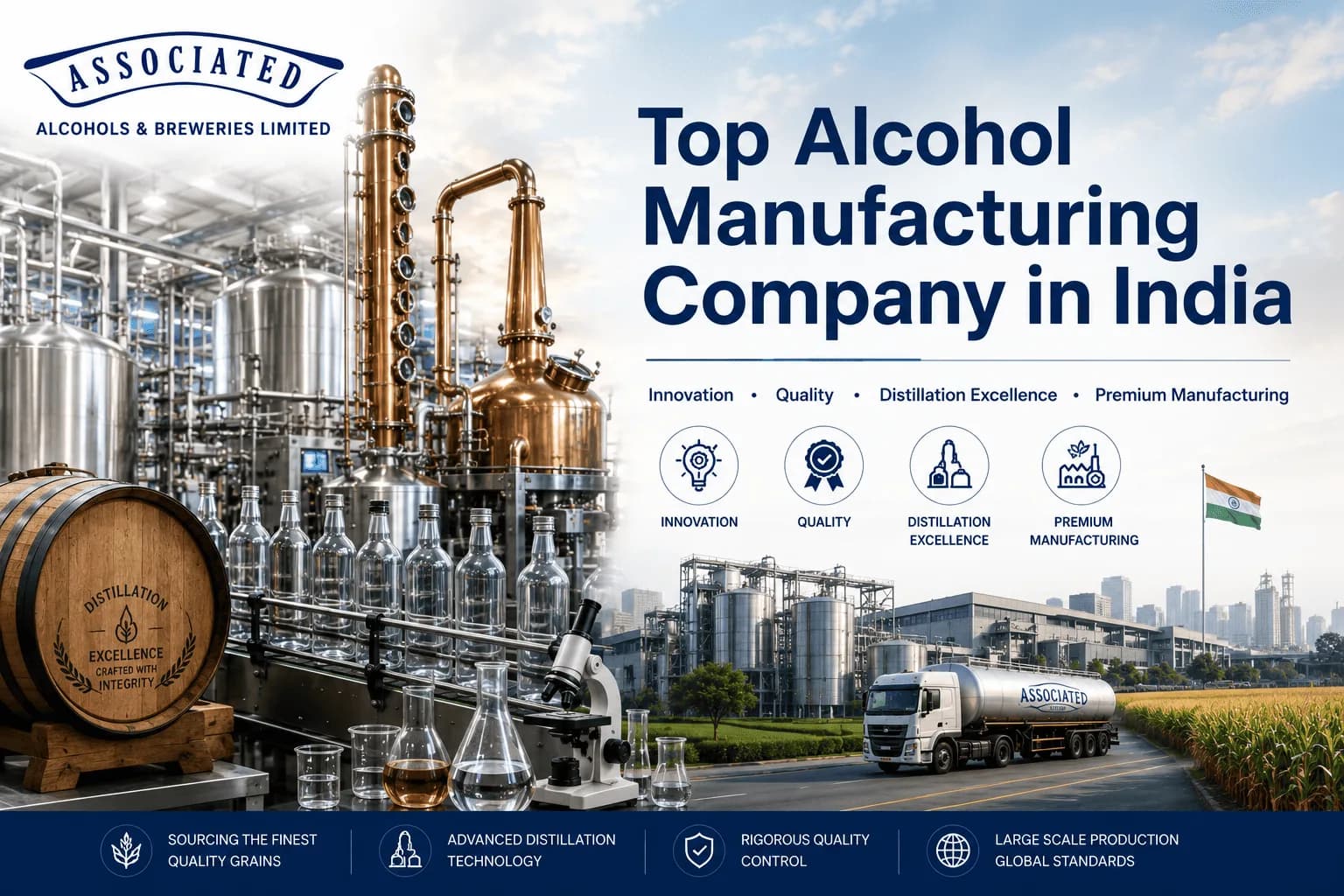 Top Alcohol Manufacturing Company in India: Who Leads?
