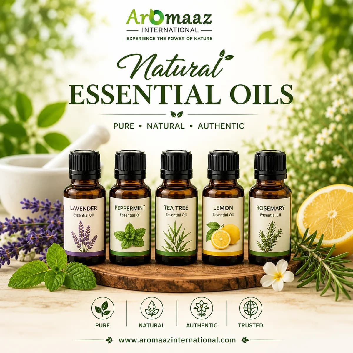  Natural Essential Oils Supplier for Global B2B Buyers