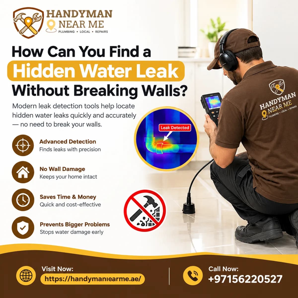 How Can You Find a Hidden Water Leak Without Breaking Walls? 