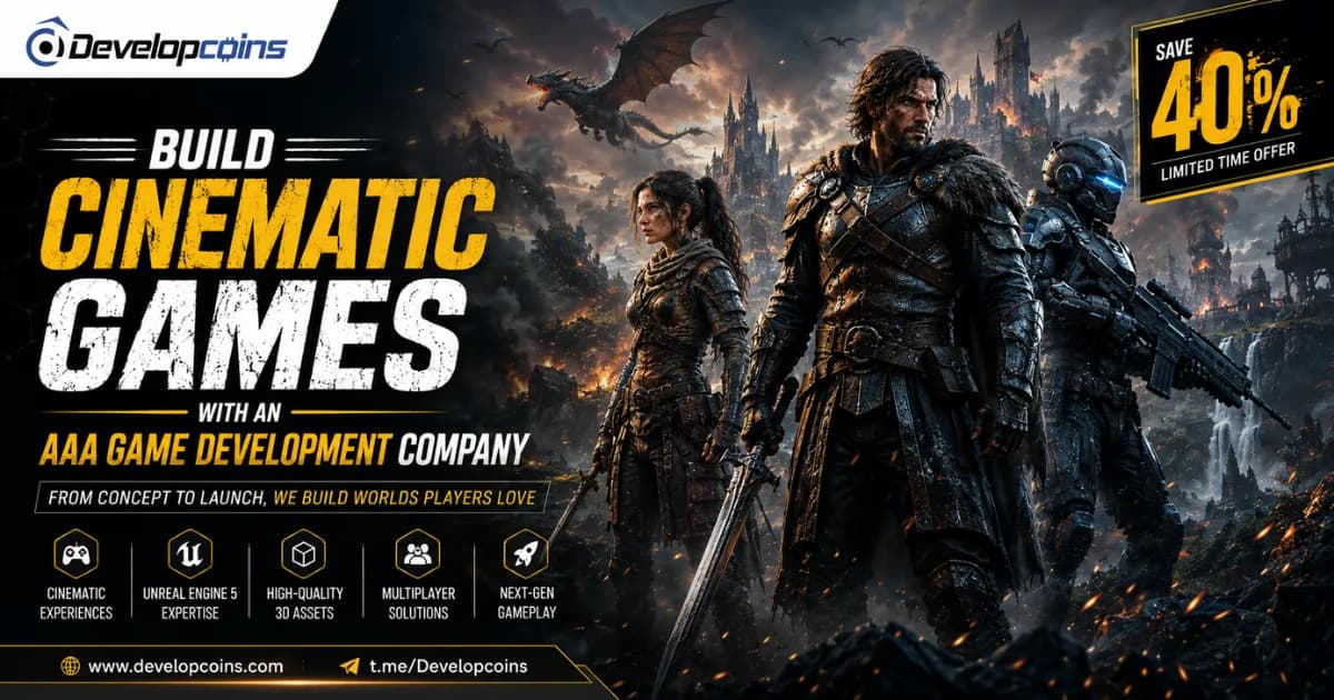 Build Cinematic Games with an AAA Game Development Company
