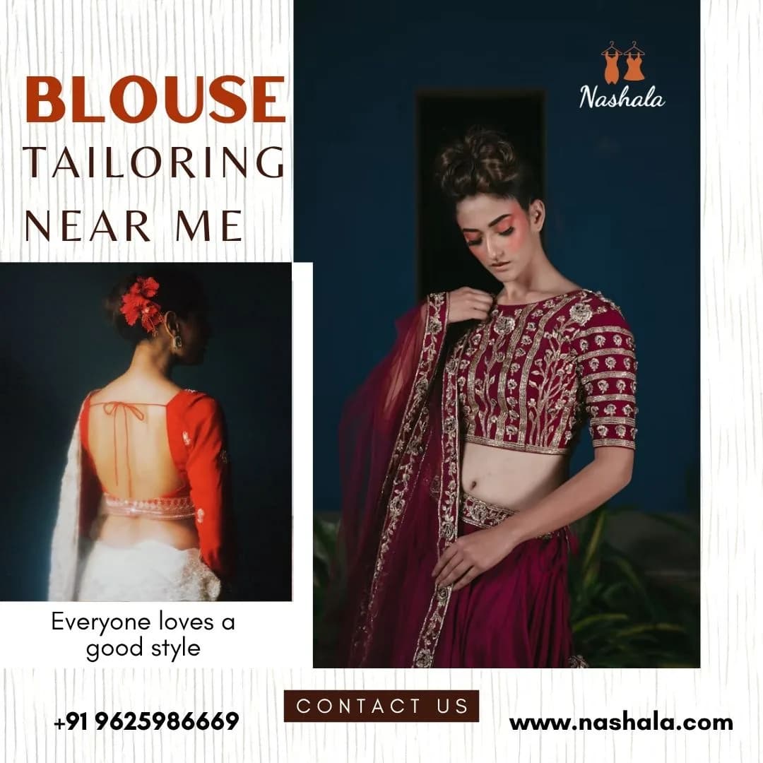 Perfect Fit Blouse Tailoring Near Me for Saree & Lehenga