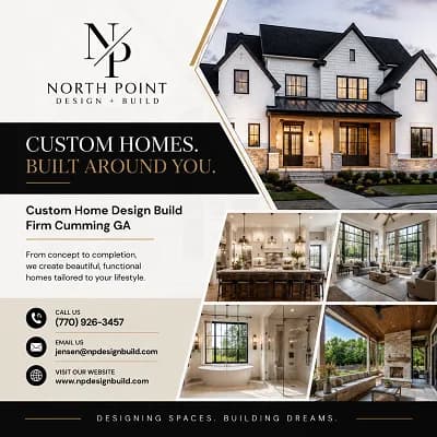 Custom Home Design Build Firm Cumming GA