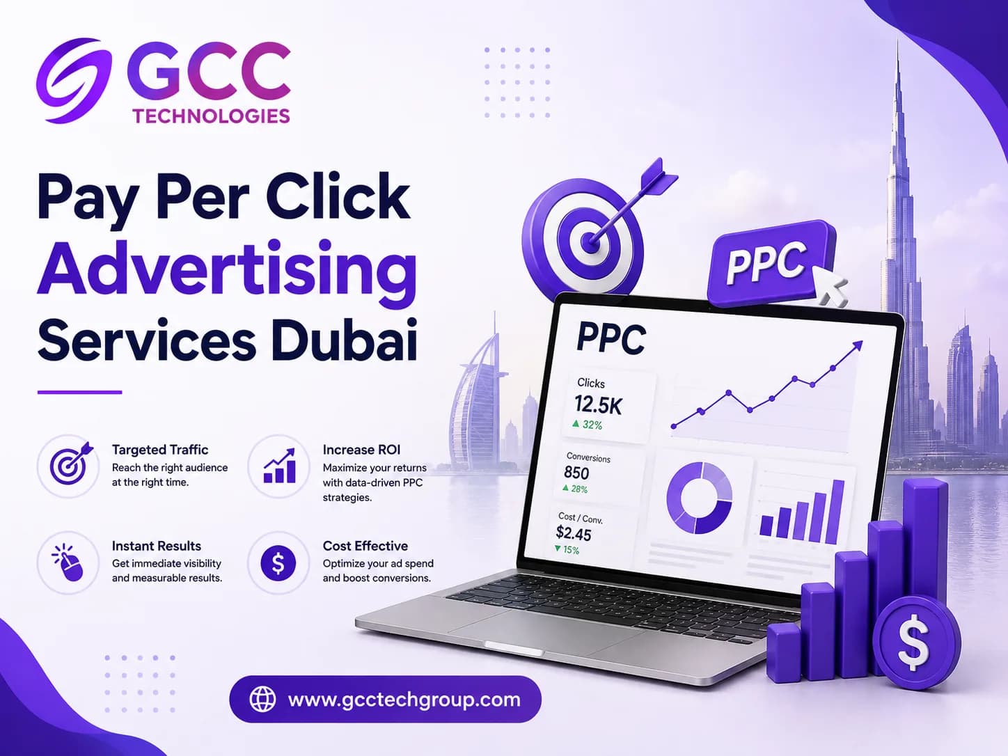Increase Targeted Traffic with Pay Per Click Advertising in Dubai