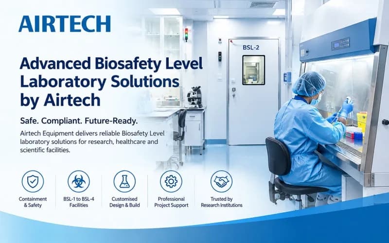 Advanced Biosafety Level Laboratory Solutions by Airtech