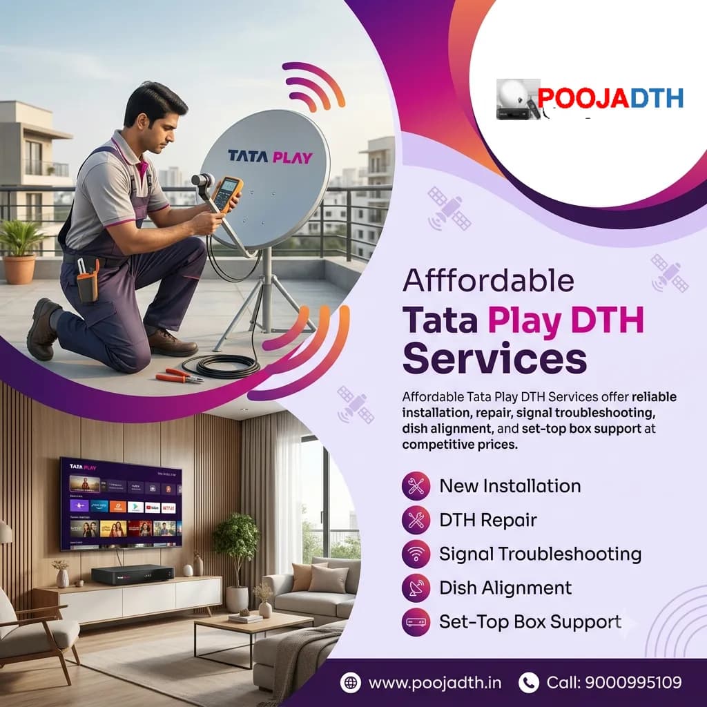 Affordable Tata Play DTH Services