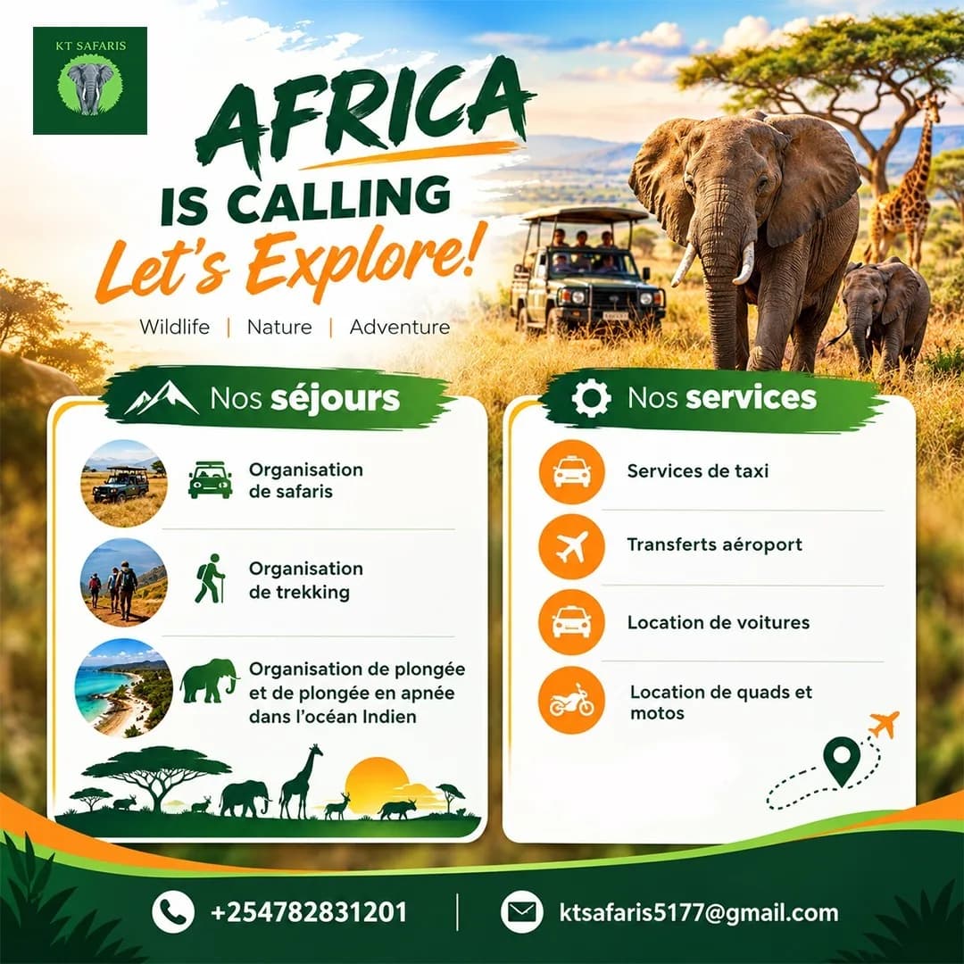 Votre Expert en Voyages Safari au Kenya et en Tanzanie Francophones