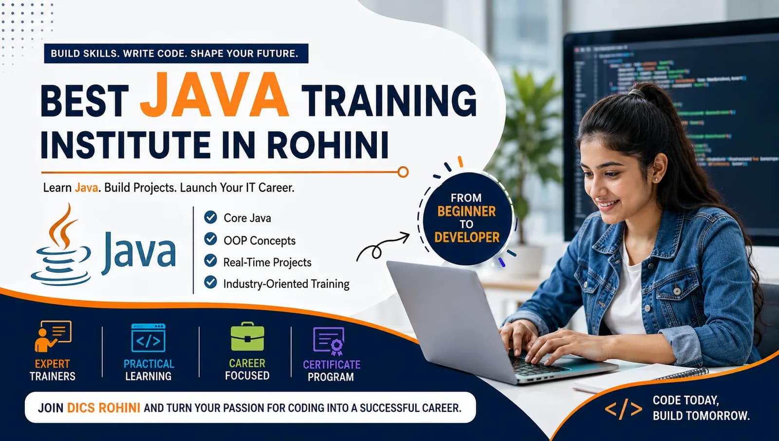 From First Line of Code to Future Developer – Java Training in Rohini