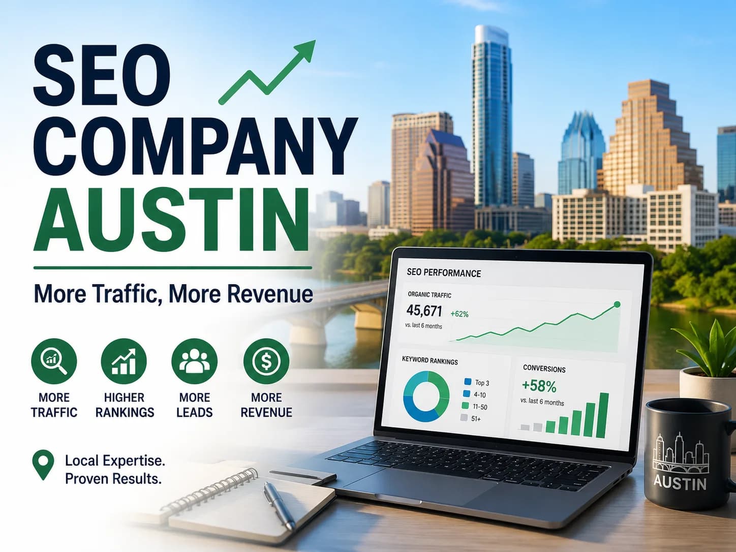 SEO Company Austin – More Traffic, More Revenue