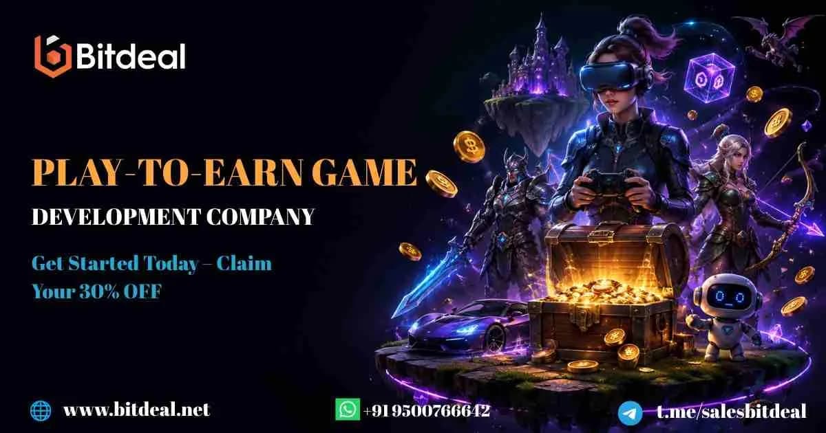 Build Next-Gen P2E Games with AI, NFTs & On-Chain Rewards – Flat 30% OFF 