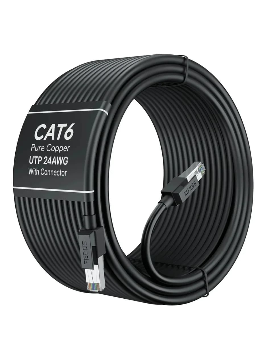 CAT6 24AWG Pure Copper UTP Networking Cable - 1M