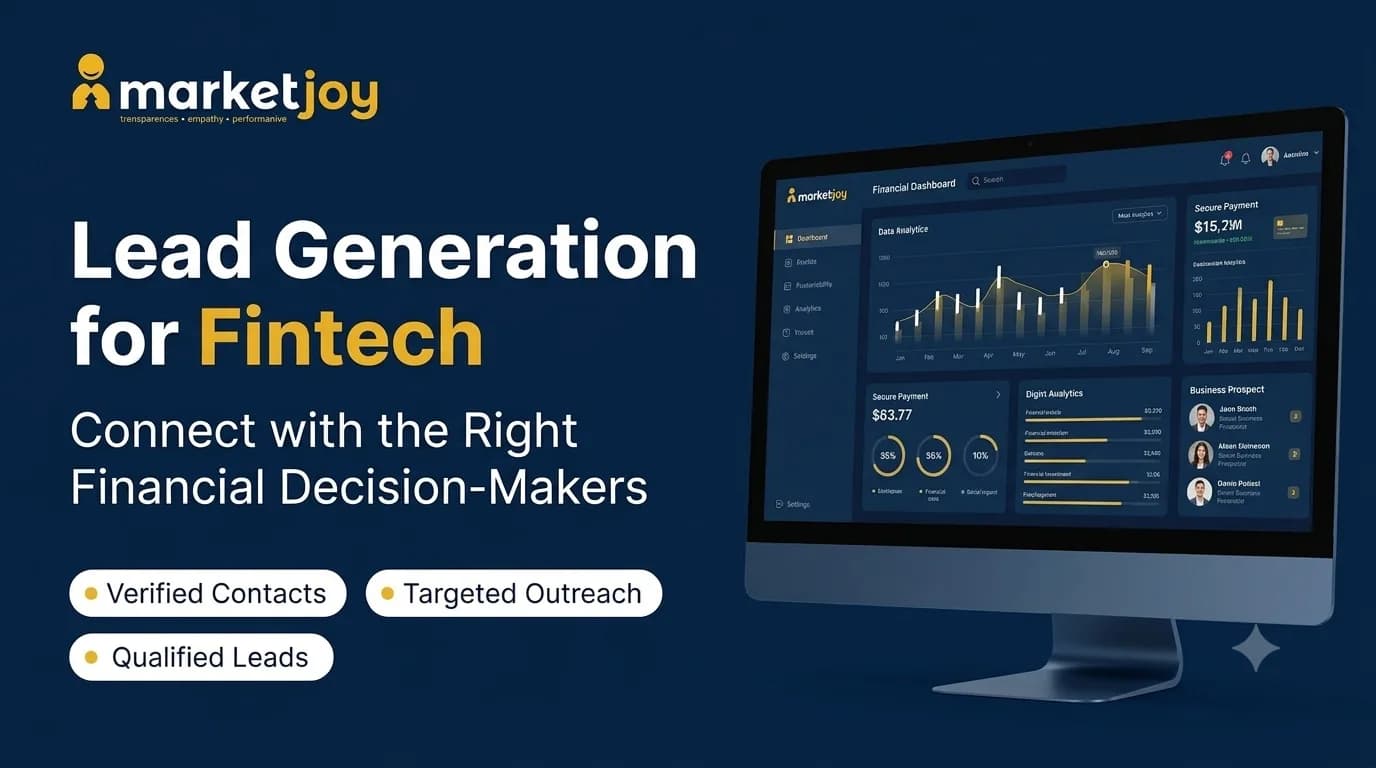 Fintech Lead Generation That Connects You with Decision-Makers Ready to Buy