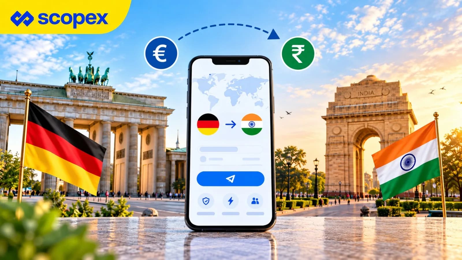 How to Send Money from Germany to India Safely