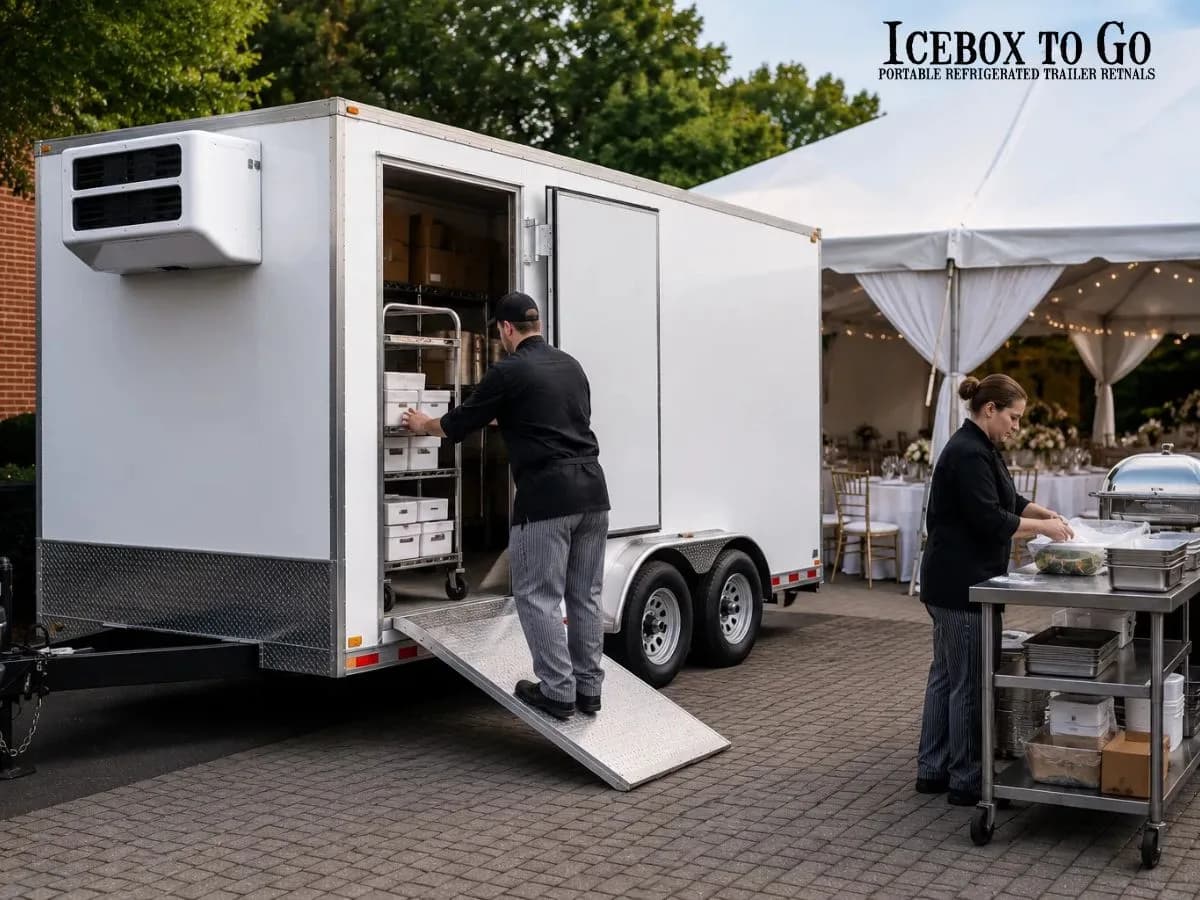 Rental Refrigerated Trailer Altoona PA for Temporary Storage