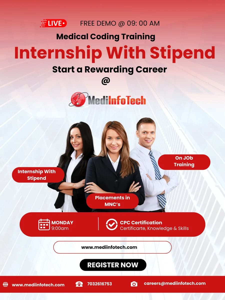  Medical Coding Institute in Hyderabad- Medi Infotech  