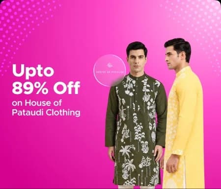 Upto 89% Off on House of Pataudi Clothing