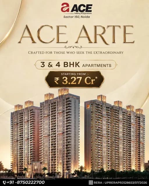 ACE Arte – Premium Residences in Sector 150, Noida