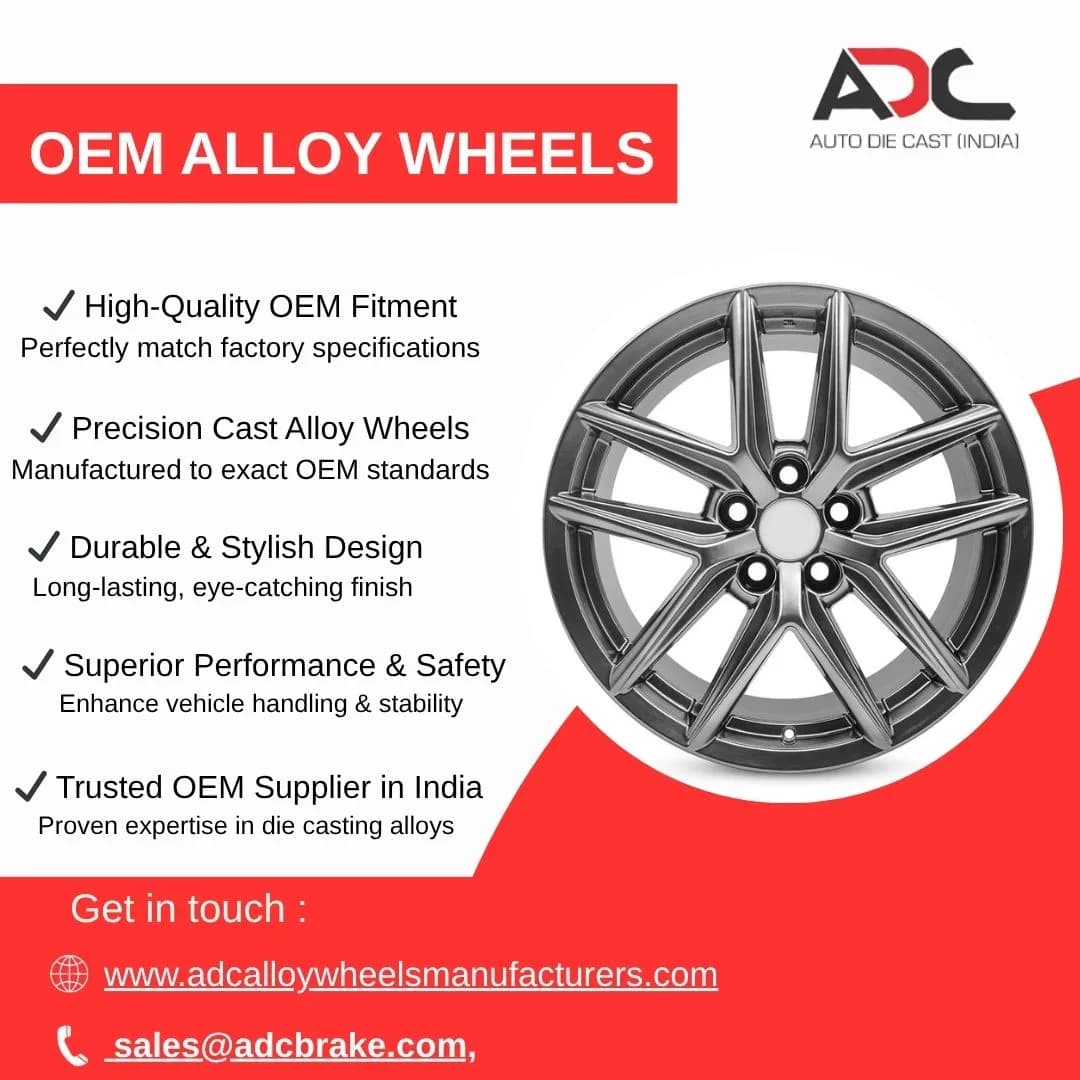 Lightweight & Durable OEM Alloy Wheels