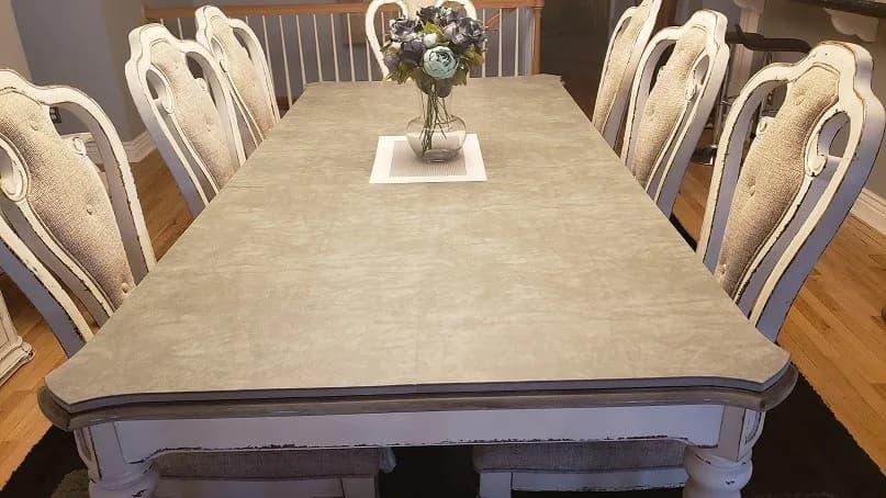 Custom Table Pads for Dining Room Tables