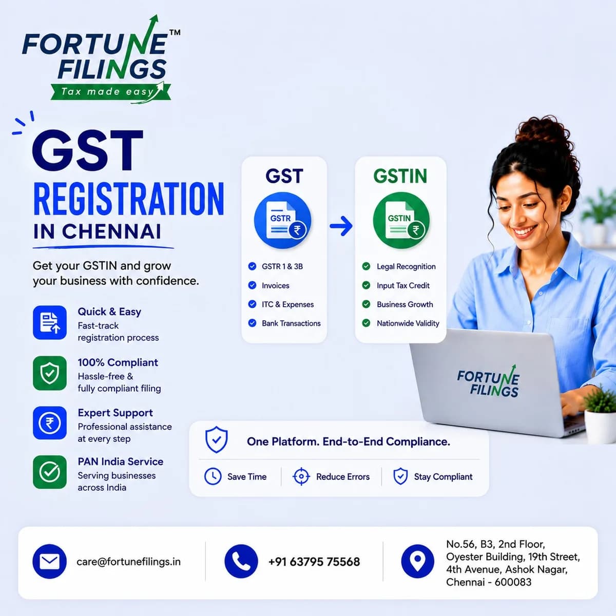 GST Registration in Chennai: A Complete Guide for Businesses