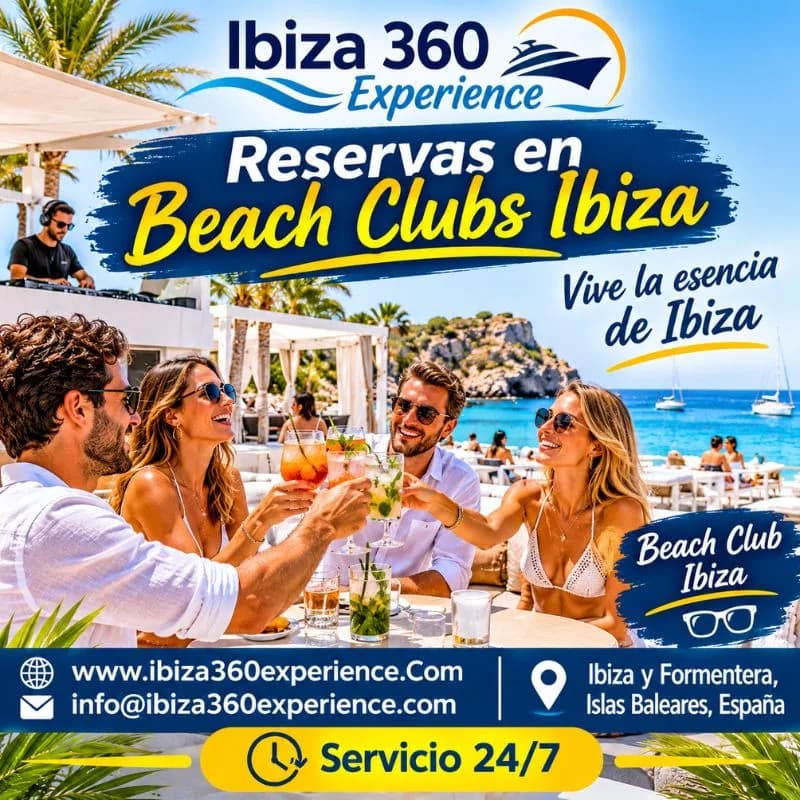 Reservas en Beach Clubs Ibiza para un Día de Lujo