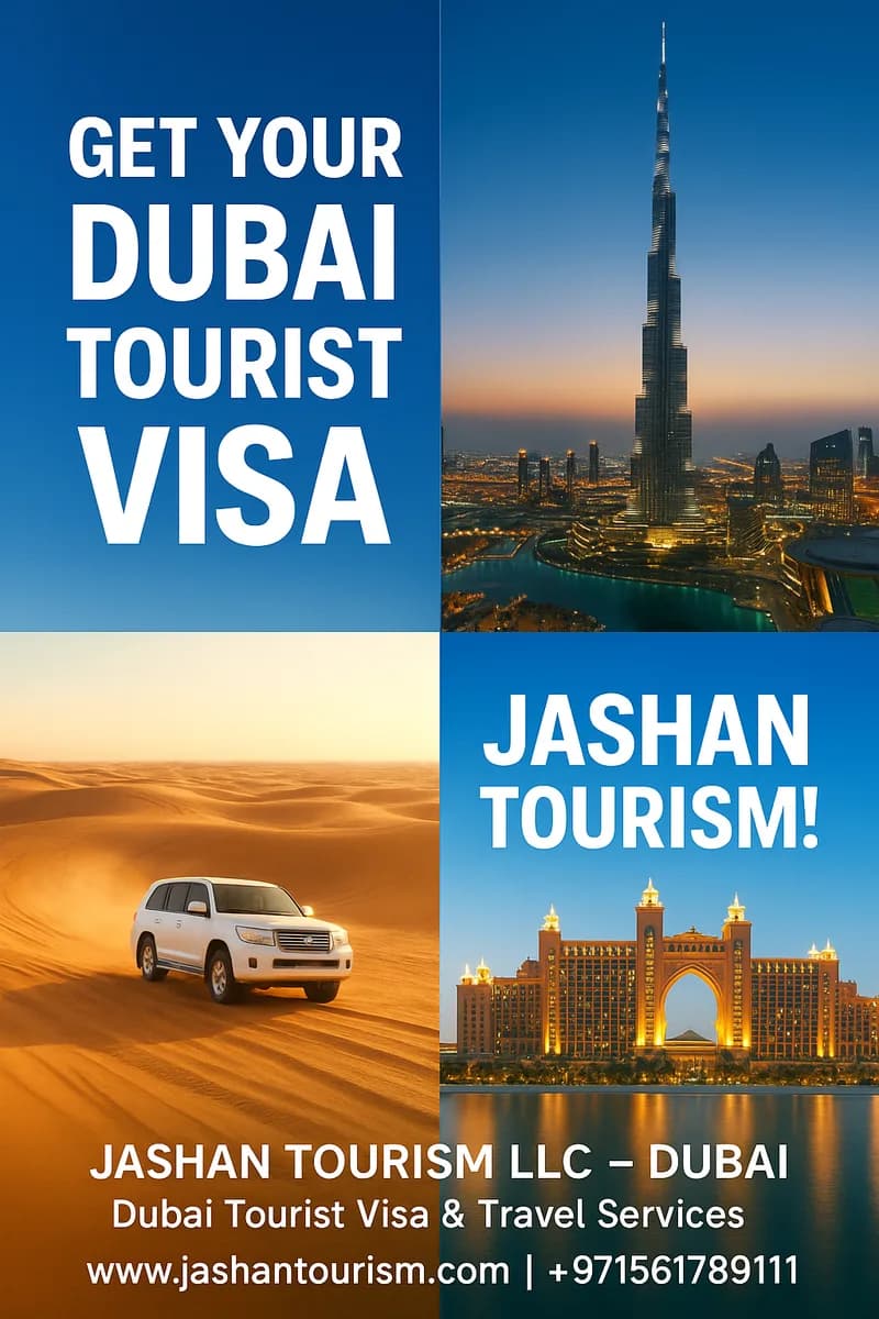 Jashan Tourism LLC - Your Trusted Travel Partner Since 2015!