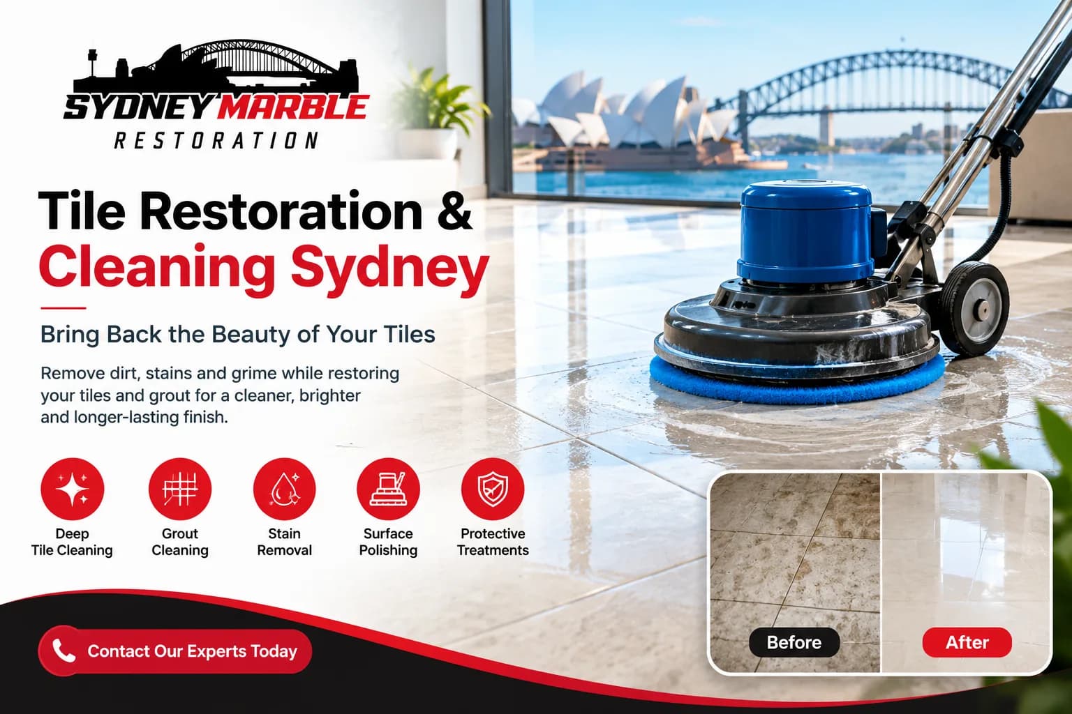 Who Are the Experts for Tile Restoration & Cleaning in Sydney?