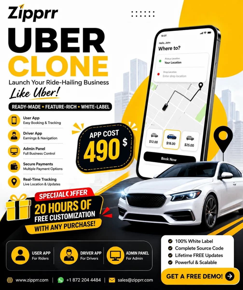How Can I Launch a Ride-Hailing App Fast? Inside the Zipprr Uber Clone