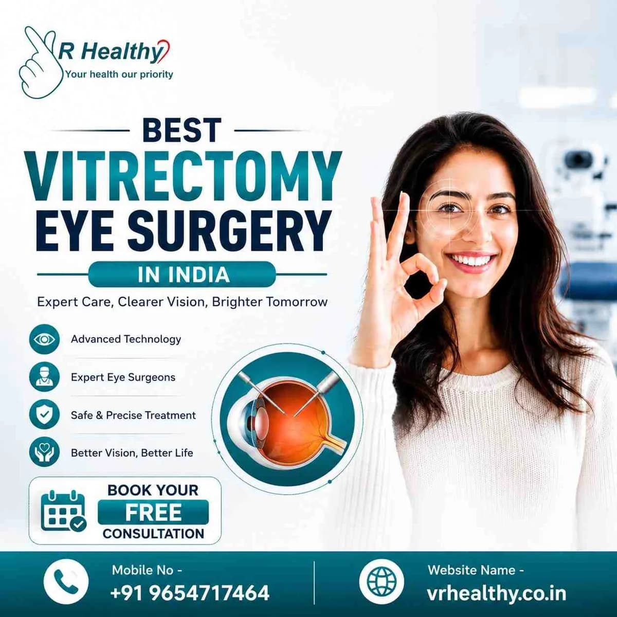 Vitrectomy Eye Surgery – Advanced Retinal Care for Clearer Vision