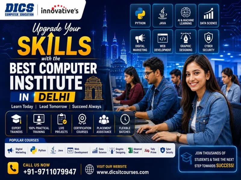 Build Your Future with the Best Computer Institute in Delhi