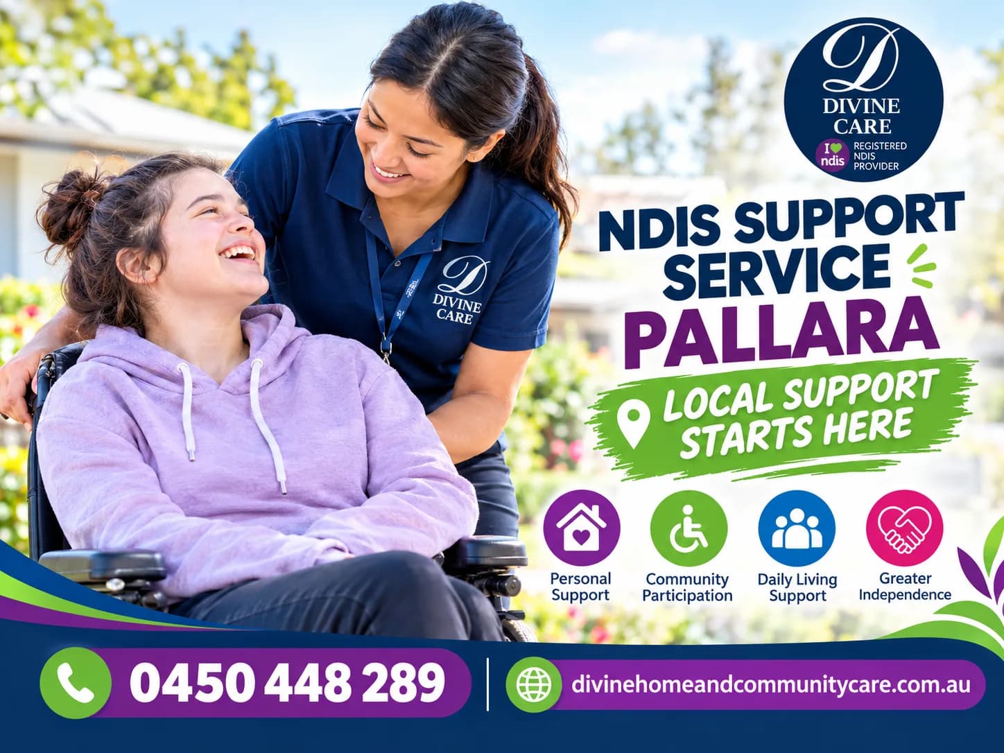NDIS SUPPORT SERVICE PALLARA – LOCAL SUPPORT STARTS HERE