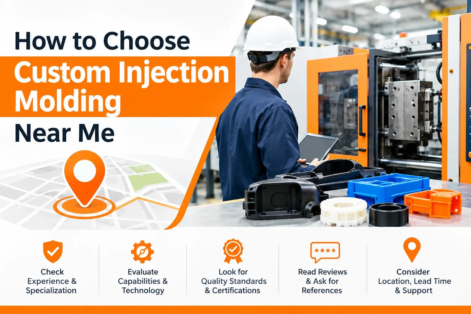 Custom Injection Molding Near Indiana – Affordable Solutions for Custom Plastic Parts