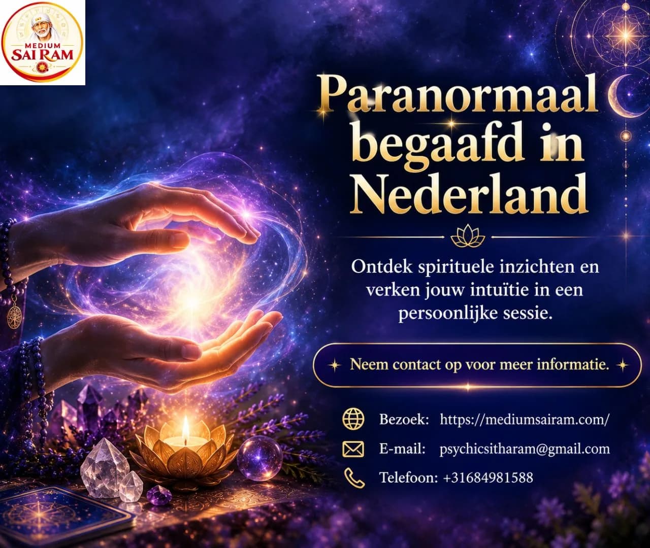 Paranormaal begaafd in Nederland | Spirituele Begeleiding