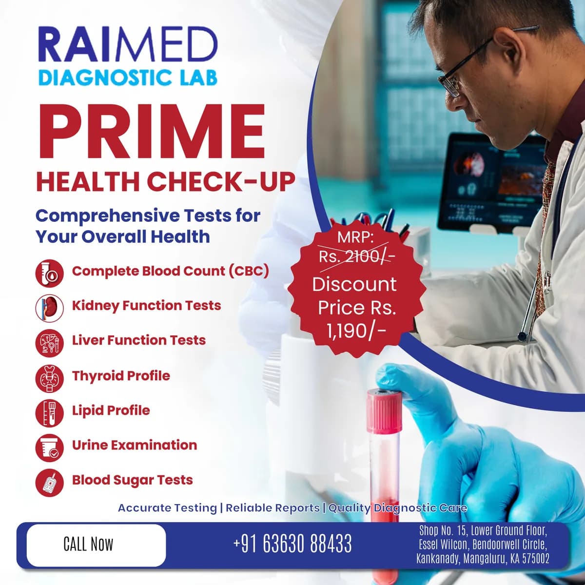 Complete Health Screening Package in Mangalore