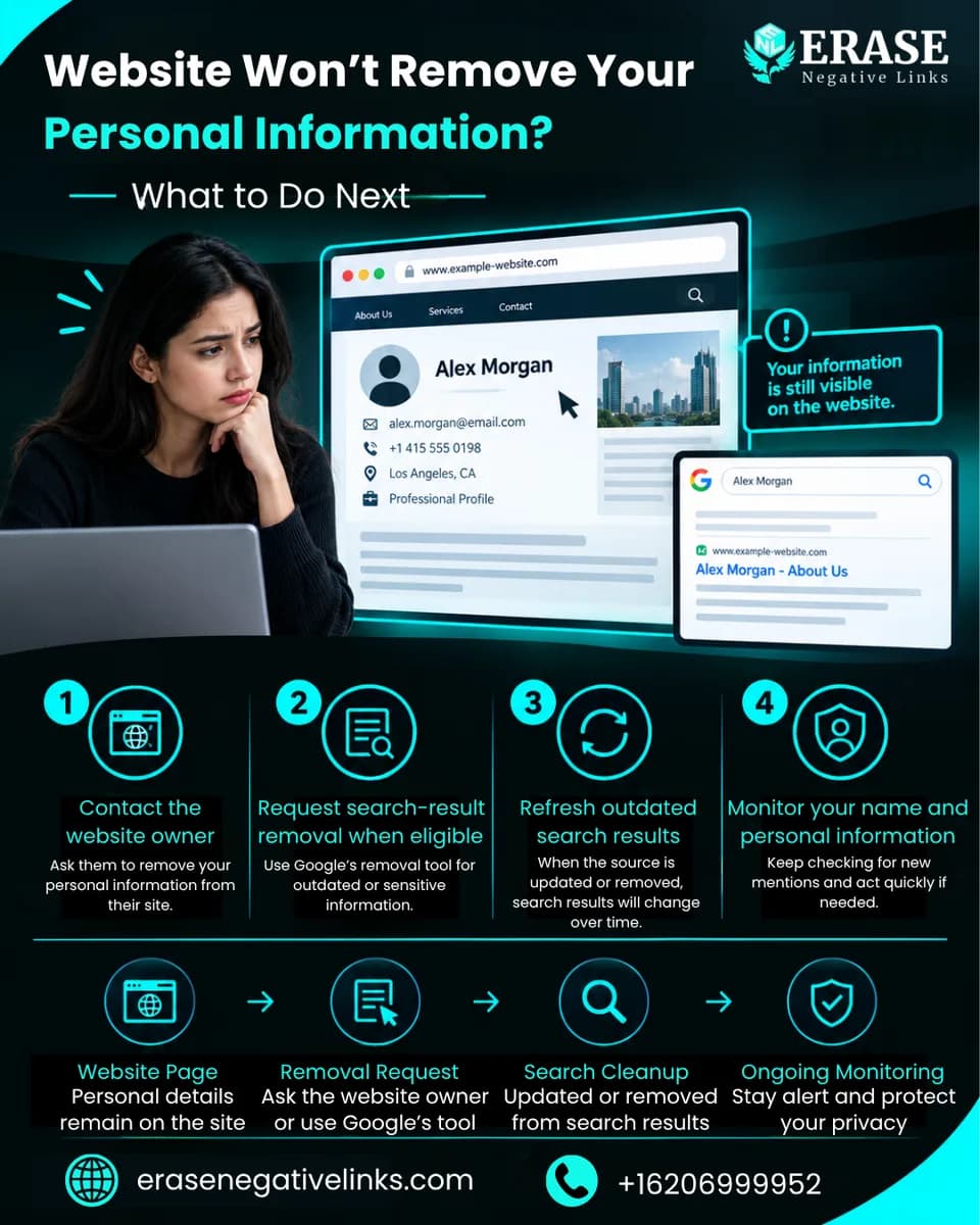 Website Won’t Remove Your Personal Information?