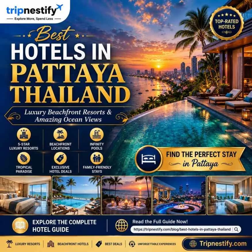 Best Hotels in Pattaya Thailand: Top Luxury Resorts, Beachfront Stays & Travel Deals