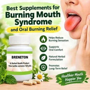 Best Supplements for Burning Mouth Syndrome and Oral Burning Relief