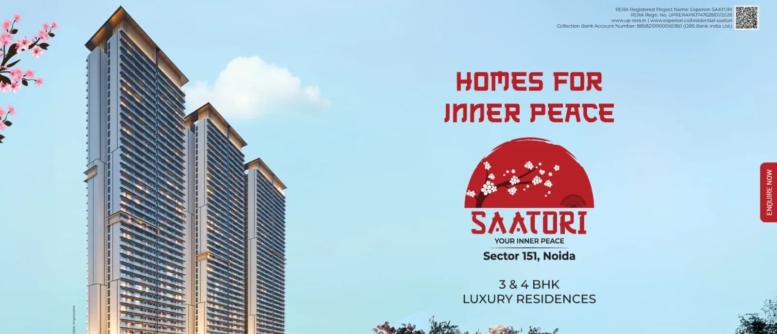 Best Residential Sector 151 Noida | Experion Saatori