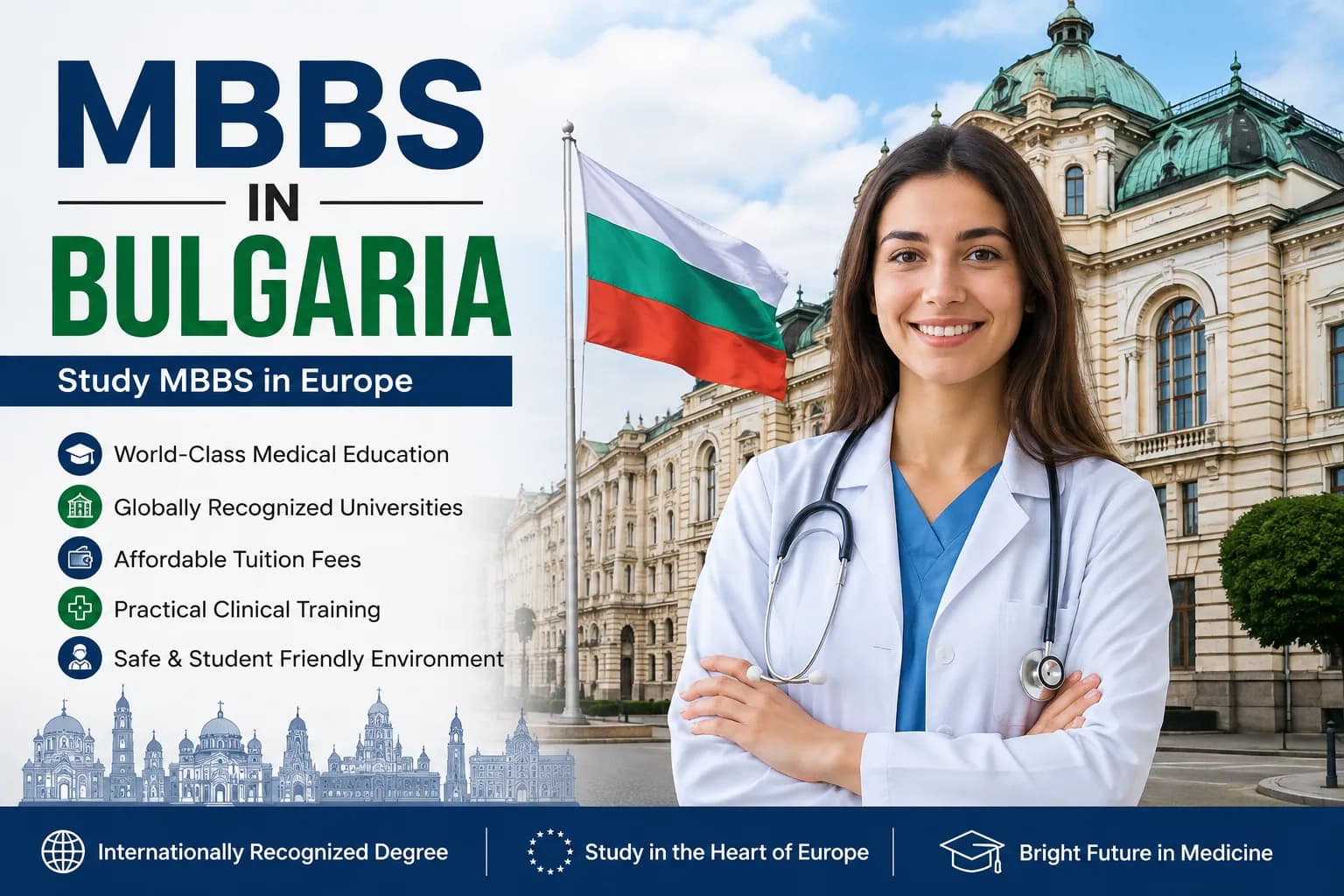 Explore MBBS in Bulgaria for Indian Medical Aspirants