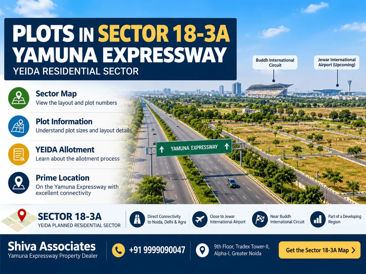 Residential Plot Options in Sector 18-3A, Yamuna Expressway