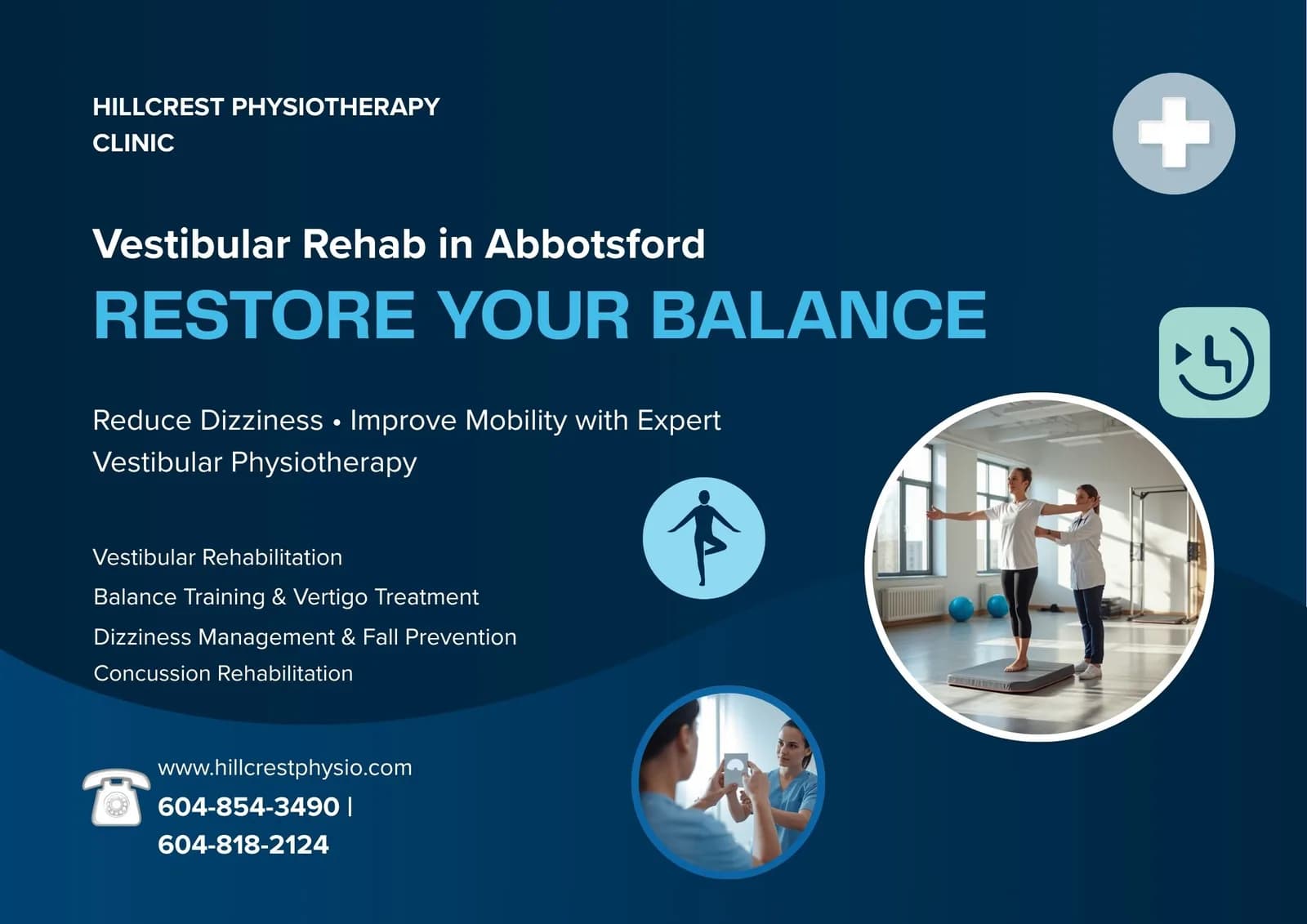 Vestibular Rehab in Abbotsford -Hillcrestphysio