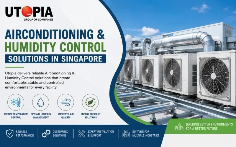 Airconditioning & Humidity Control Solutions in Singapore