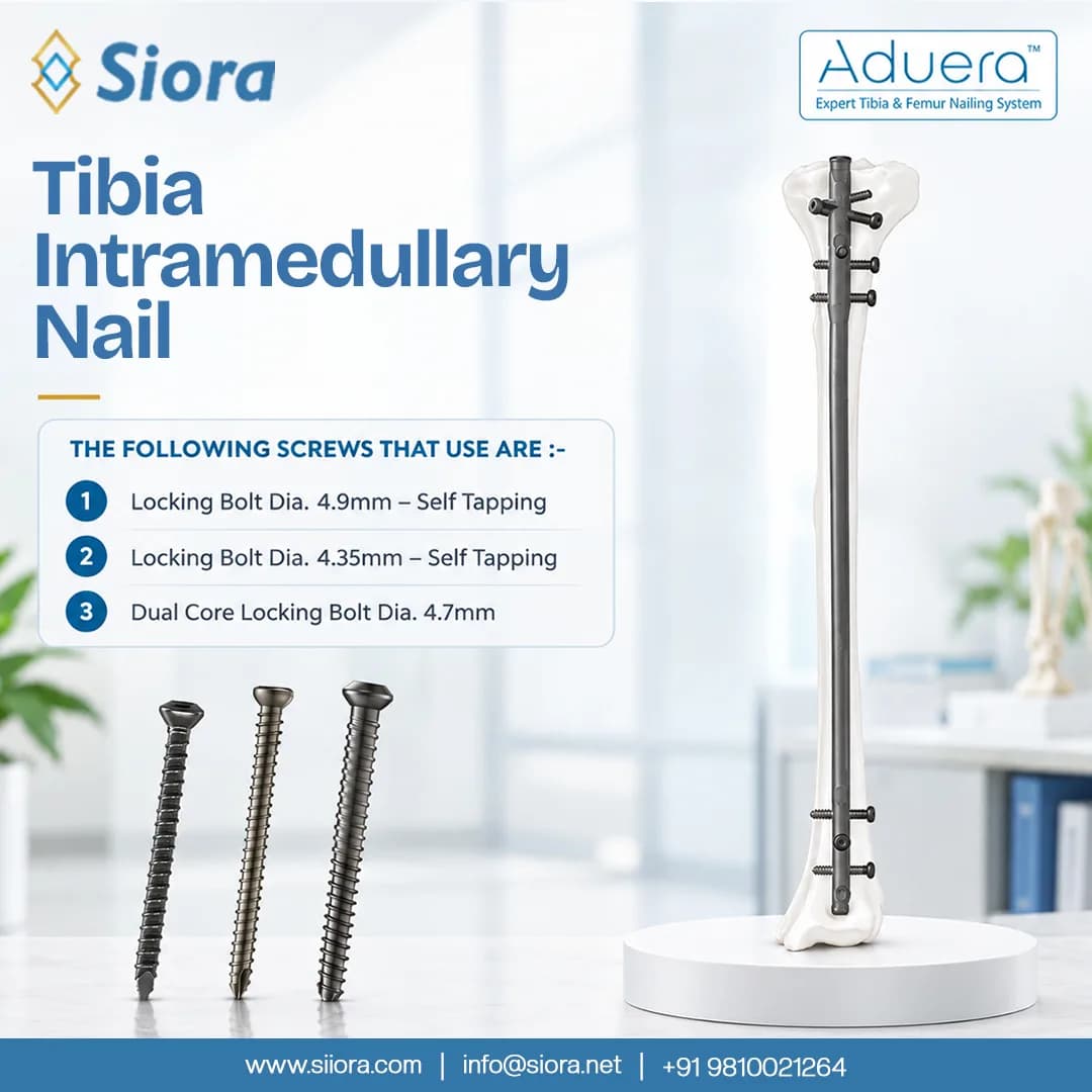 Reliable Tibia Intramedullary Nail for Orthopedic Fixation
