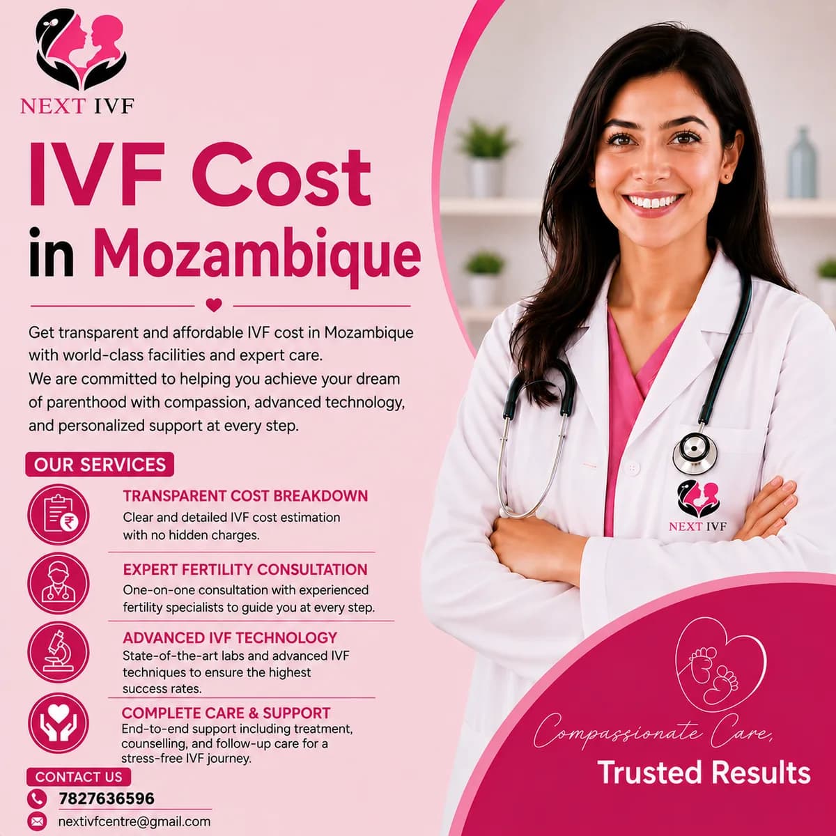 IVF Cost in Mozambique